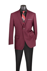 Vinci Burgundy Blazer - B-TR