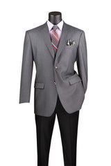 Vinci Blazer in Medium Gray - B-TR