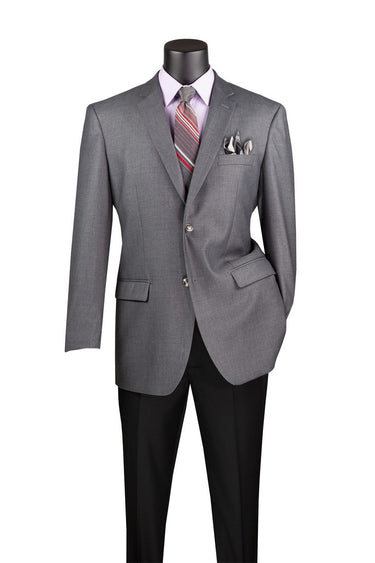 Vinci Medium Gray Blazer - B-TR