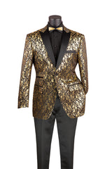 Vinci Sport Coat in Gold - BF-2