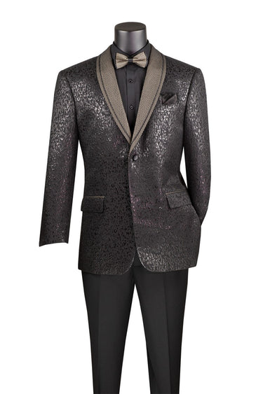 Vinci Black Sport Coat - BF-6