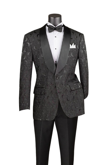 Vinci Black Sport Coat - BF-8