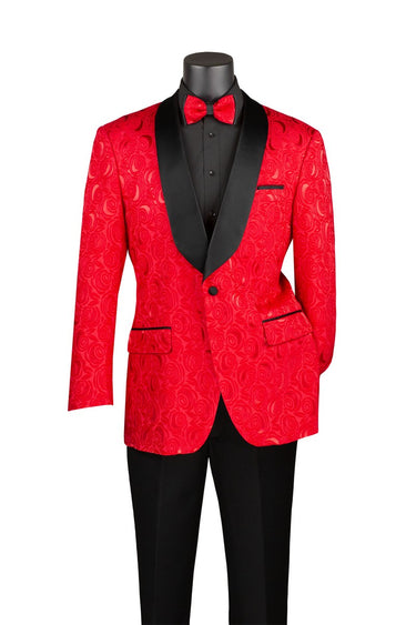 Vinci Red Sport Coat - BF-8