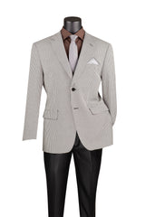 Vinci Modern Fit Blazer in Black - BM-HT