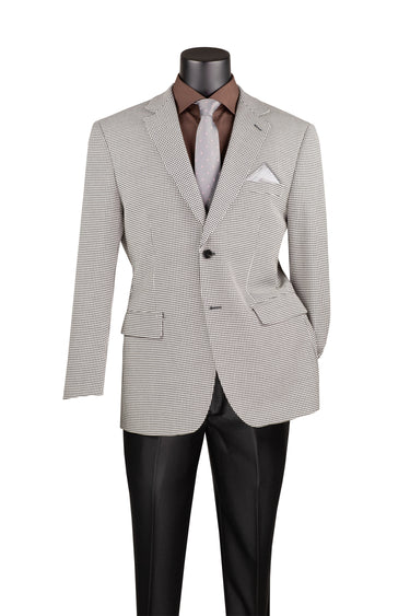 Vinci Black Modern Fit Blazer - BM-HT