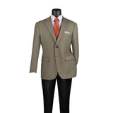 Vinci Modern Fit Blazer in Olive - BM-HT