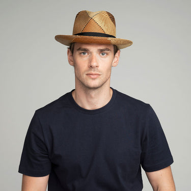 Bailey Giger Genuine Panama Straw Fedora in #color_