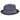 Bailey Salem Pinch Front Toyo Straw Fedora in Navy #color_ Navy