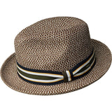 Bailey Salem Pinch Front Toyo Straw Fedora in Oak