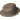 Bailey Salem Pinch Front Toyo Straw Fedora in Oak