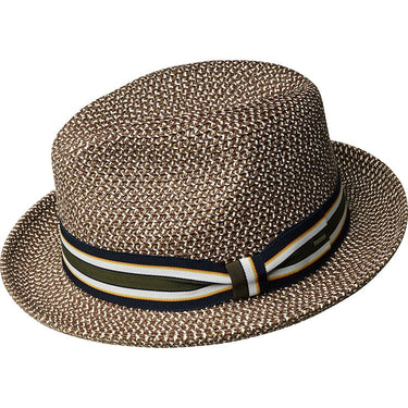 Bailey Salem Pinch Front Toyo Straw Fedora in Oak