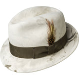 Bailey Tino Center Dent Wool Felt Fedora in Contrapposto
