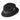 Bailey Tino Center Dent Wool Felt Fedora in Black