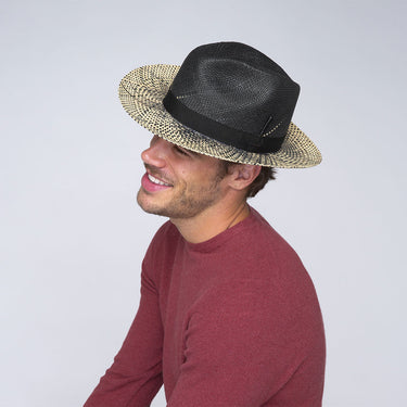 Bailey Warlick Genuine Panama Pinch Front Straw Fedora in #color_