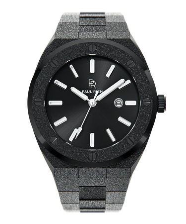 Paul Rich US Frosted Baron's Black Luxury Watch