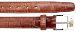 Alligator Belt in Cognac