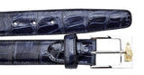 Alligator Belt in Navy