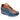 Belvedere Flash in Antique Blue Safari / Antique Almond Caiman Crocodile / Patent / Ostrich Leg High-Top Sneakers in #color_