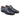Belvedere Renzo in Ivory / Black Exotic Pirarucu Lace-Up Derby Shoes