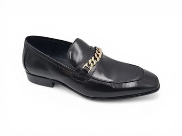 Carrucci Shoes Beveled Squared Toe Dress Loafer