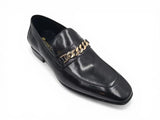 Carrucci Shoes Beveled Squared Toe Dress Loafer