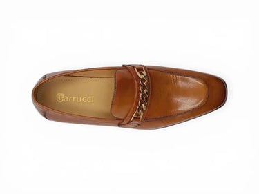 Carrucci Shoes Beveled Squared Toe Dress Loafer