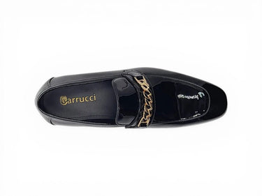 Carrucci Shoes Beveled Squared Toe Patent Leather Loafer