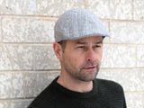 Bigalli Duck Bill in Beige Linen Cap
