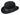 Classic Bowler in Black in Black Wool 100% Wool Felt