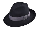 Dean in Black Wool 100% Wool Felt