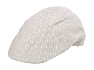 Duck Bill Cap in Cream Linen Duckbill in Cream Linen Duckbill Linen