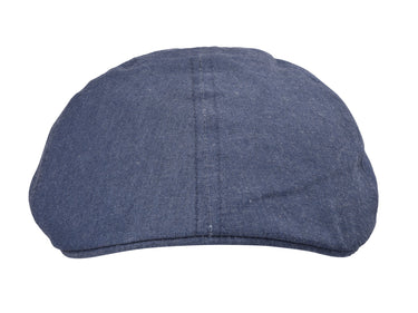 Bigalli Duck Bill in Navy Linen Cap