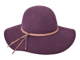 Fiona in Blackberry Wool 100% Wool Felt