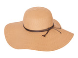 Floppy Hat in Beige Paper Braid Paper Braid
