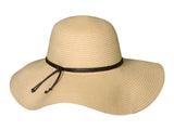 Floppy Hat in Cream Paper Braid Paper Braid
