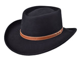 Bigalli Gambler Merino Wool Felt Cowboy Hat