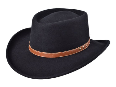 Bigalli Gambler Merino Wool Felt Cowboy Hat
