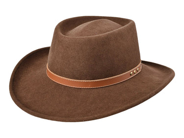 Bigalli Gambler Merino Wool Felt Cowboy Hat