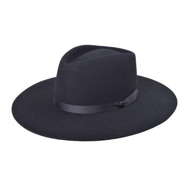 Bigalli Giza Flat Brim Wool Felt Hat