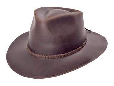 Melbourne Leather in Chocolate Leather Genuine Leather