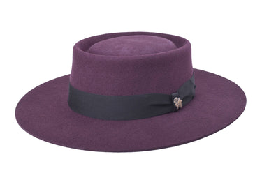 Navarra in Blackberry in Blackberry Wool 100% Wool Felt