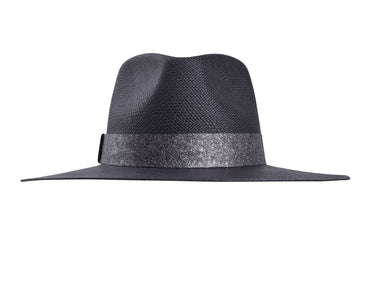 Bigalli Onyx in Black Panama Hat