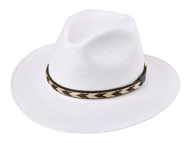 Pioneer in White Panama Panama Grade 3