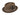 Pork Pie Stingy in Chocolate Wool 100% Wool Felt
