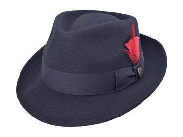 Quickstep in Black Wool 100% Wool Felt