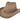 Rustler in Tobacco Wool 100% Wool Felt