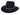 Tahoe in Black Wool 100% Wool Felt
