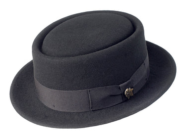 Cooker in Black in Black Wool 100% Wool Felt