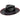 Biltmore Metro Teardrop Toyo Straw Fedora in Black #color_ Black