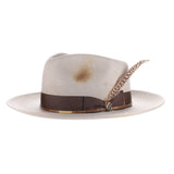 Biltmore Slicker Wool Felt Fedora in Light Fawn